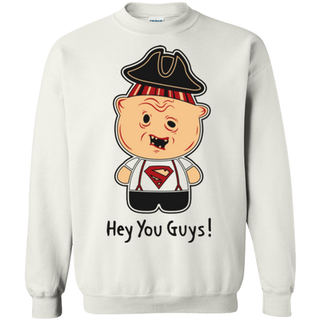 Sweatshirts White / Small Hey You Guys Crewneck Sweatshirt