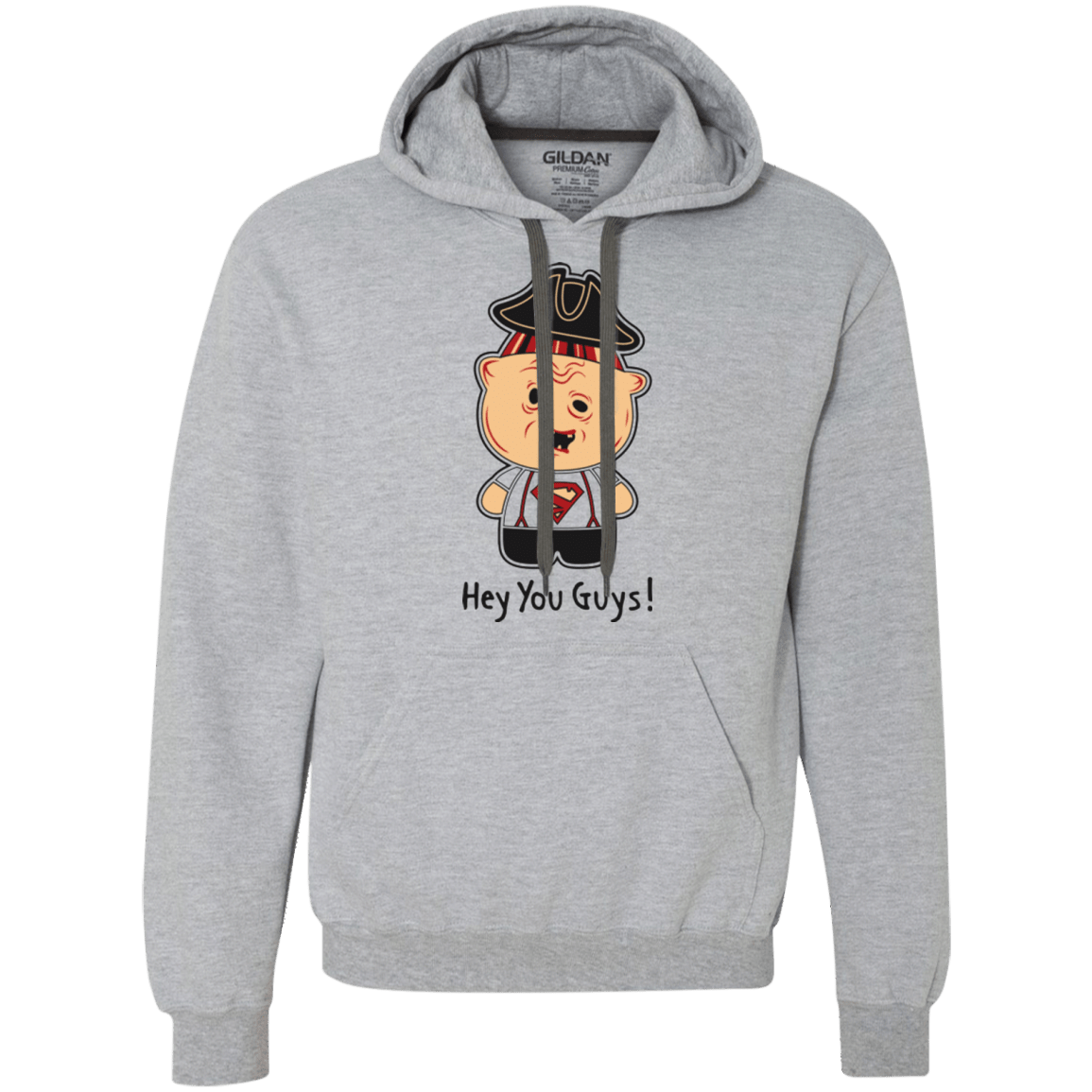 Sweatshirts Sport Grey / Small Hey You Guys Premium Fleece Hoodie