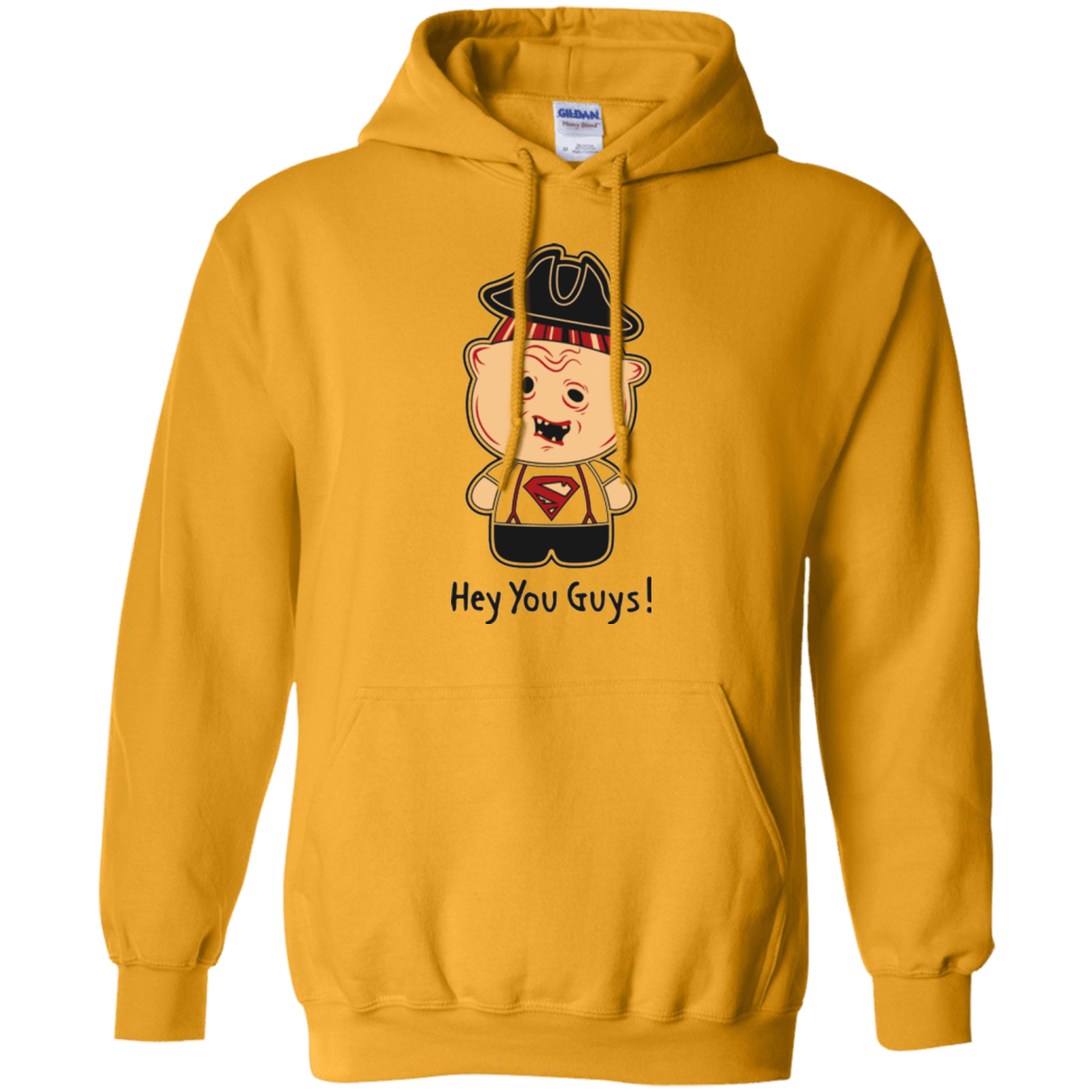 Sweatshirts Gold / Small Hey You Guys Pullover Hoodie