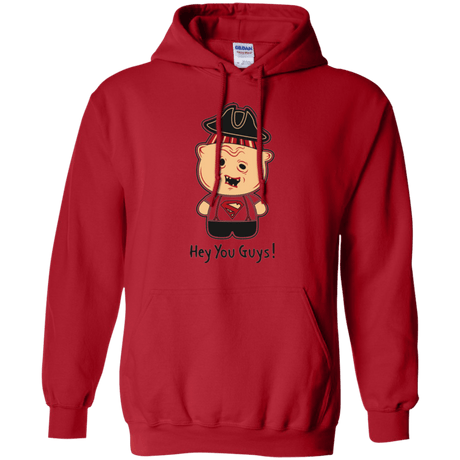 Sweatshirts Red / Small Hey You Guys Pullover Hoodie