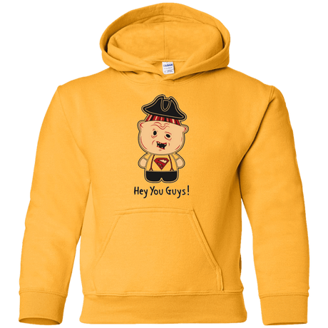 Sweatshirts Gold / YS Hey You Guys Youth Hoodie