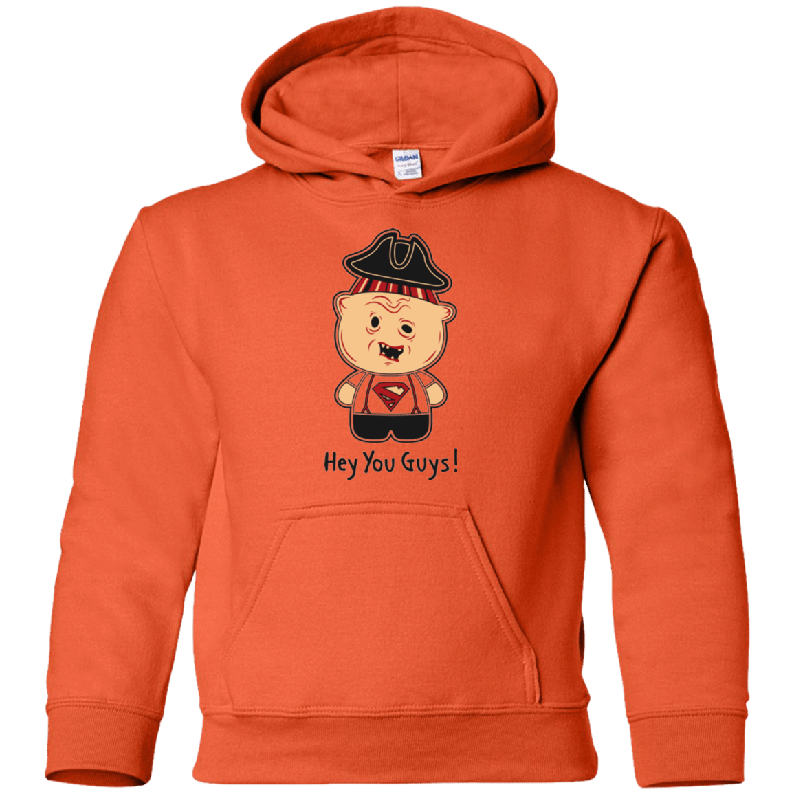 Sweatshirts Orange / YS Hey You Guys Youth Hoodie
