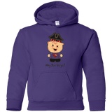 Sweatshirts Purple / YS Hey You Guys Youth Hoodie