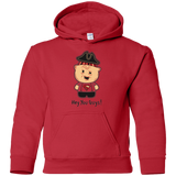 Sweatshirts Red / YS Hey You Guys Youth Hoodie