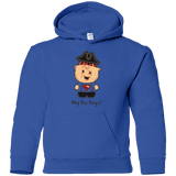 Sweatshirts Royal / YS Hey You Guys Youth Hoodie
