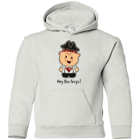 Sweatshirts White / YS Hey You Guys Youth Hoodie