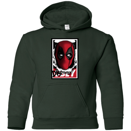 Sweatshirts Forest Green / YS Hi there Youth Hoodie