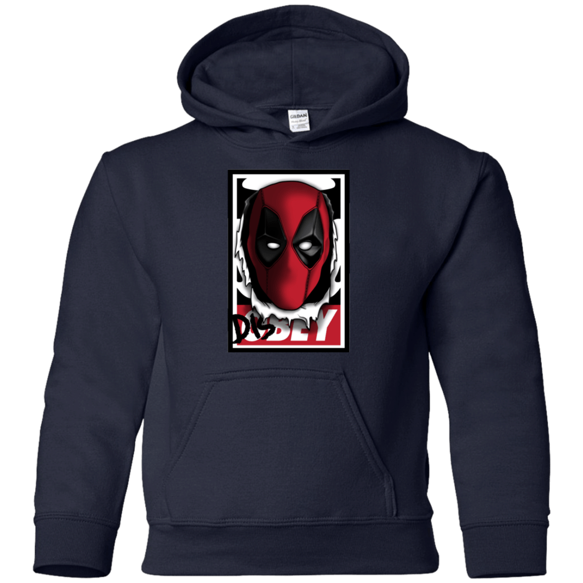 Sweatshirts Navy / YS Hi there Youth Hoodie