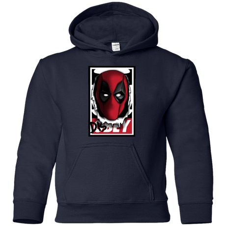 Sweatshirts Navy / YS Hi there Youth Hoodie