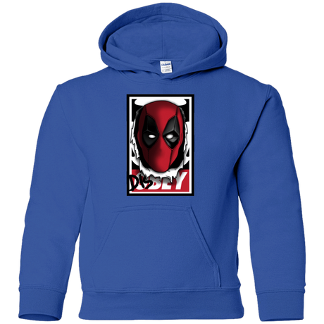 Sweatshirts Royal / YS Hi there Youth Hoodie