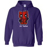 Sweatshirts Purple / S Hi Yukio Pullover Hoodie