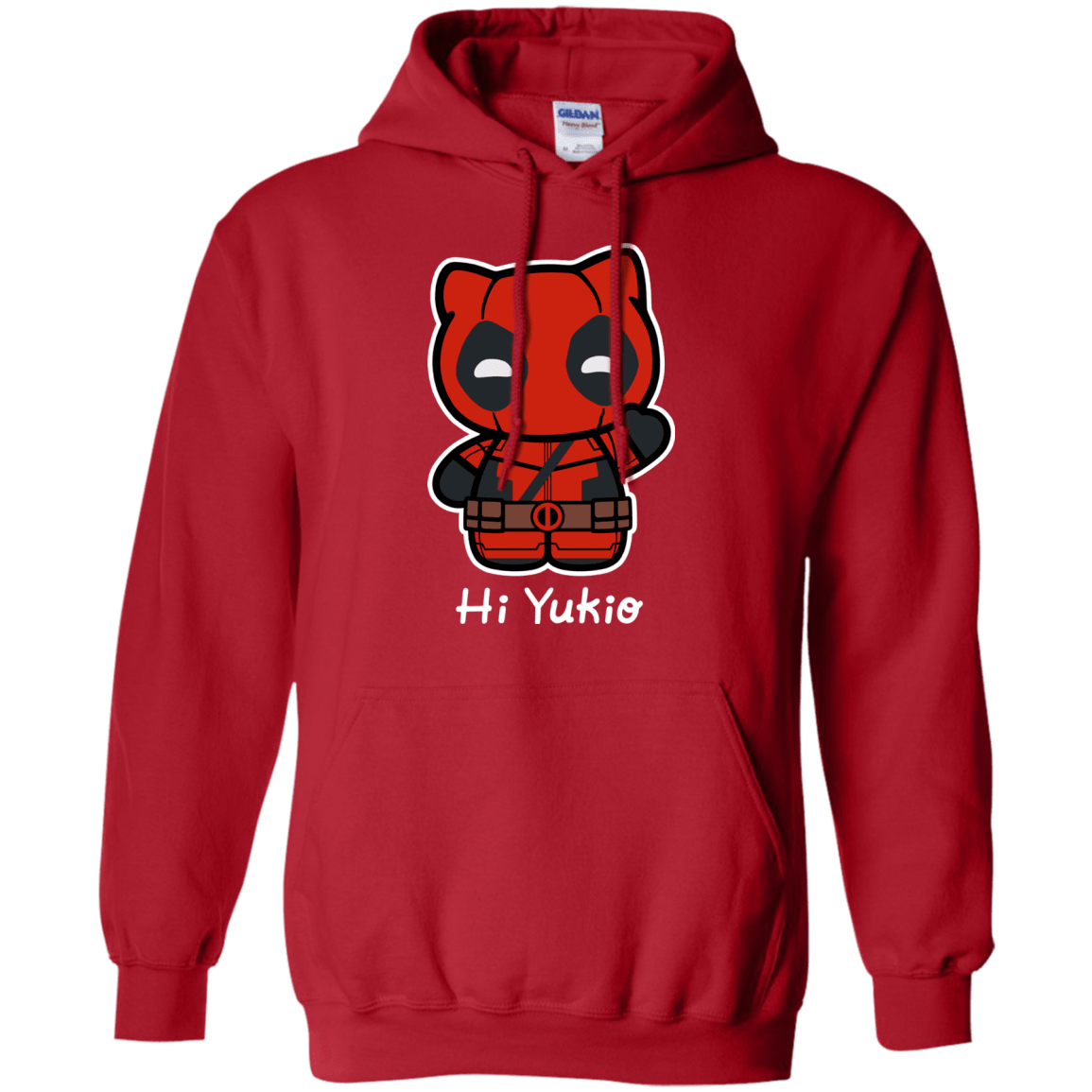 Sweatshirts Red / S Hi Yukio Pullover Hoodie