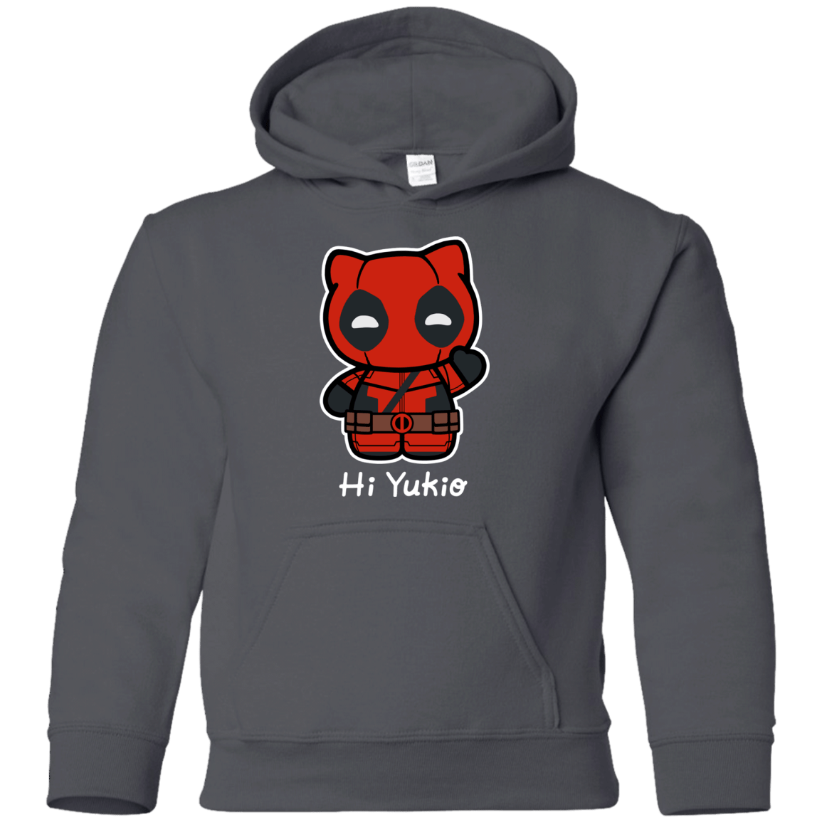 Sweatshirts Charcoal / YS Hi Yukio Youth Hoodie