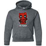 Sweatshirts Dark Heather / YS Hi Yukio Youth Hoodie