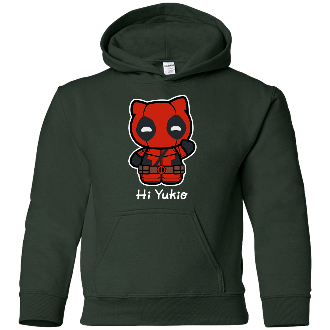 Sweatshirts Forest Green / YS Hi Yukio Youth Hoodie