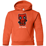 Sweatshirts Orange / YS Hi Yukio Youth Hoodie