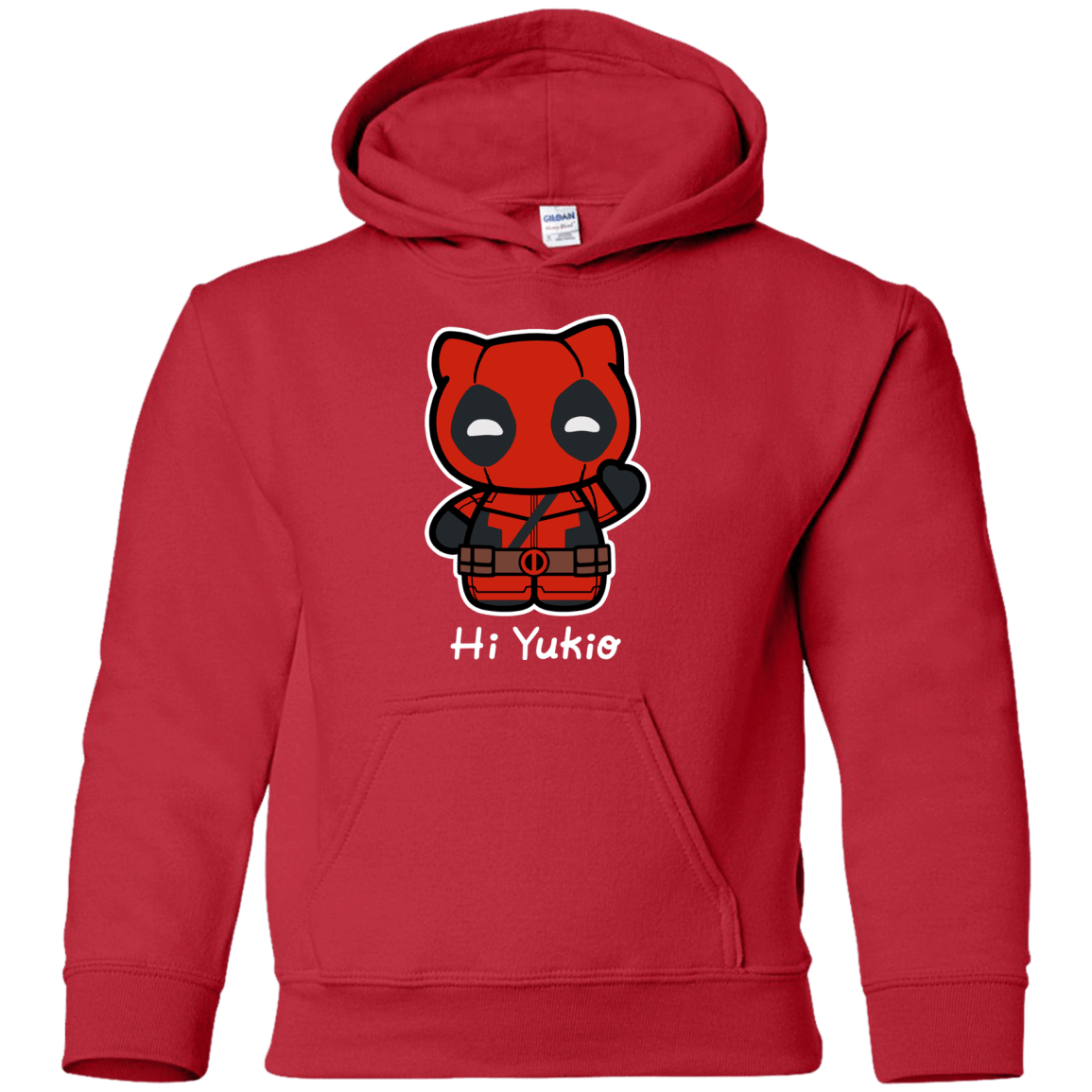 Sweatshirts Red / YS Hi Yukio Youth Hoodie