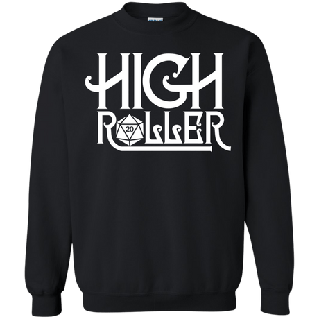 Sweatshirts Black / Small High Roller Crewneck Sweatshirt