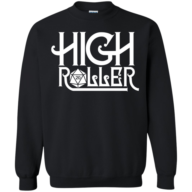 Sweatshirts Black / Small High Roller Crewneck Sweatshirt