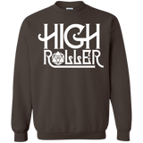 Sweatshirts Dark Chocolate / Small High Roller Crewneck Sweatshirt
