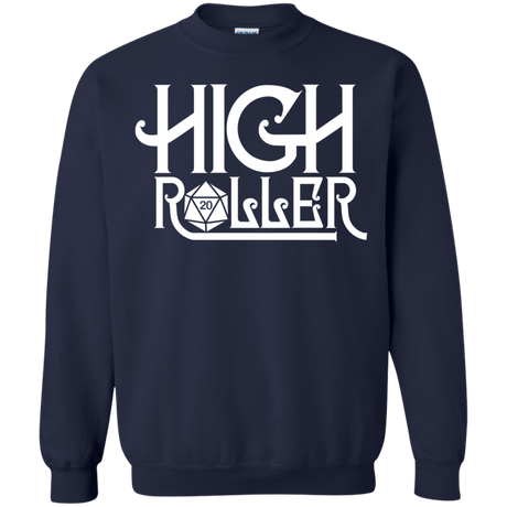 Sweatshirts Navy / Small High Roller Crewneck Sweatshirt