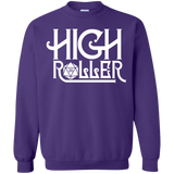 Sweatshirts Purple / Small High Roller Crewneck Sweatshirt