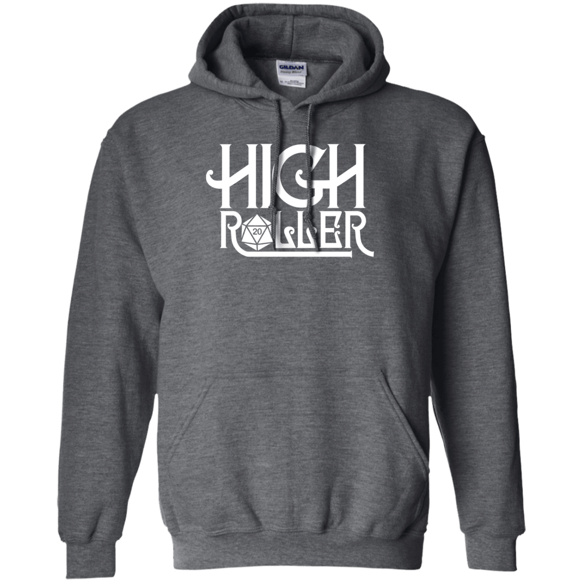Sweatshirts Dark Heather / Small High Roller Pullover Hoodie