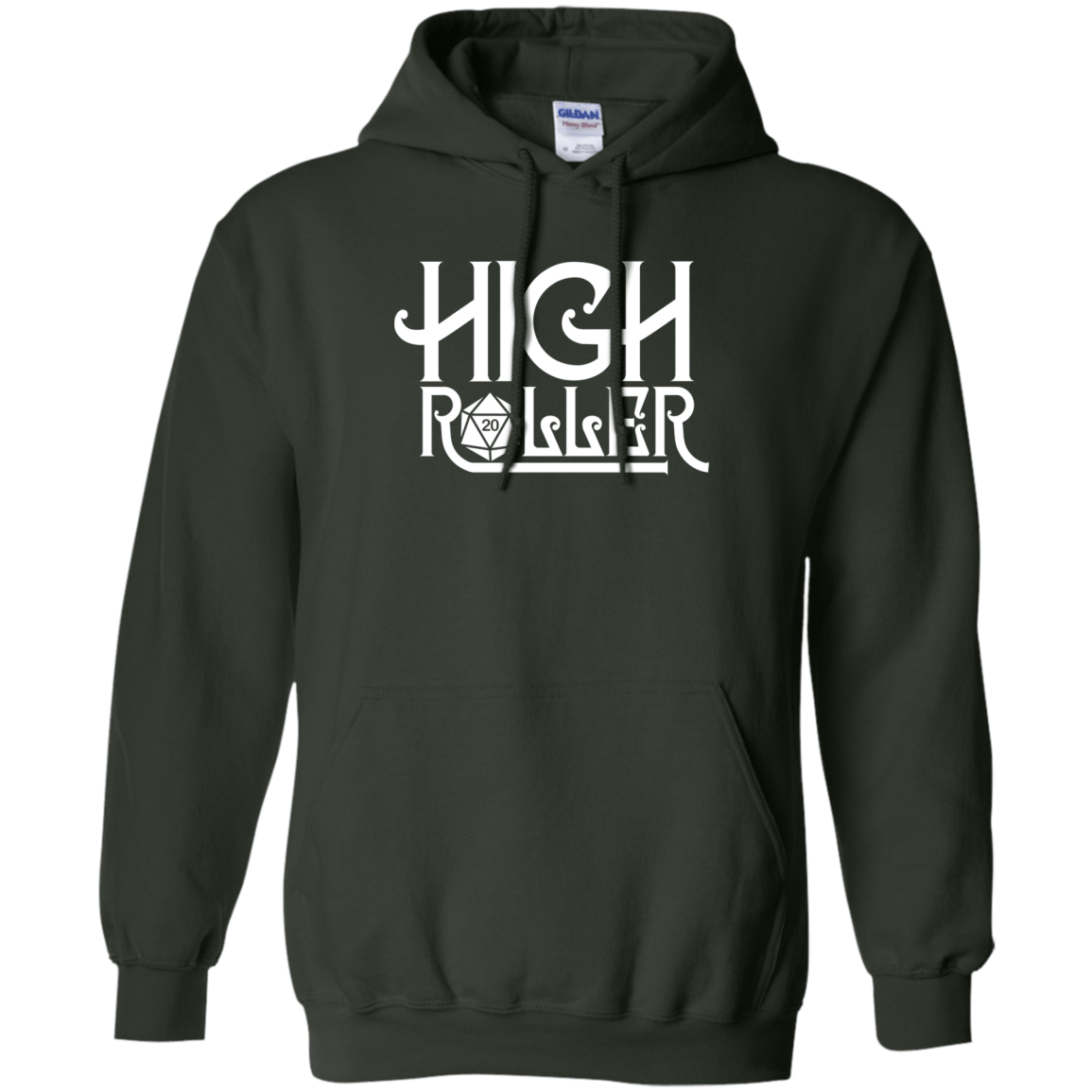 Sweatshirts Forest Green / Small High Roller Pullover Hoodie