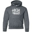 Sweatshirts Dark Heather / YS High Roller Youth Hoodie