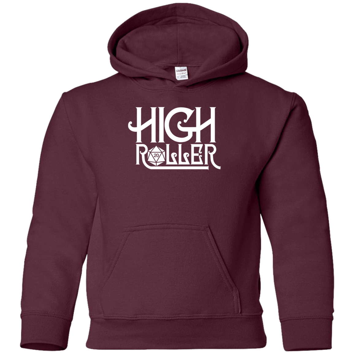 Sweatshirts Maroon / YS High Roller Youth Hoodie