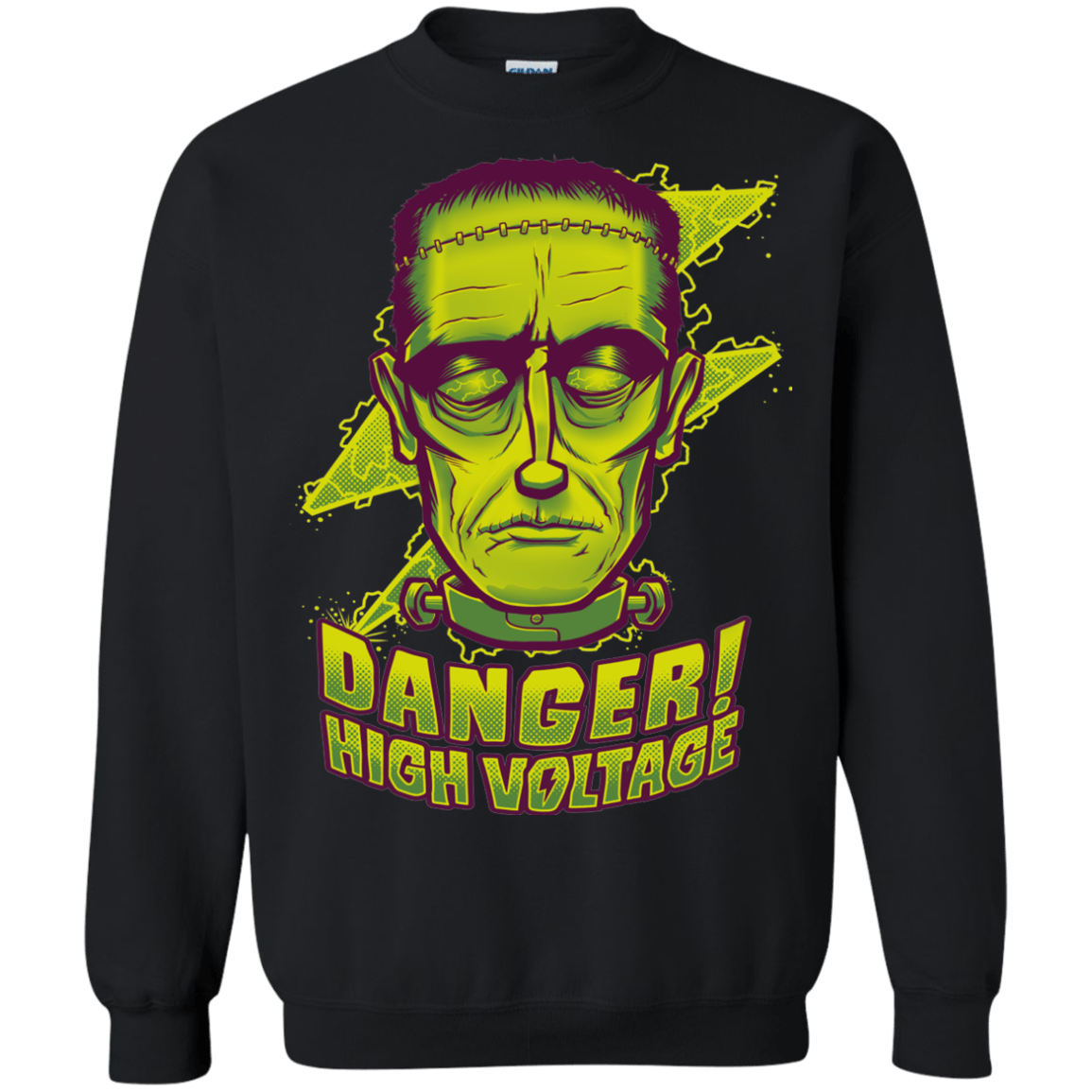 Sweatshirts Black / Small HIGH VOLTAGE Crewneck Sweatshirt