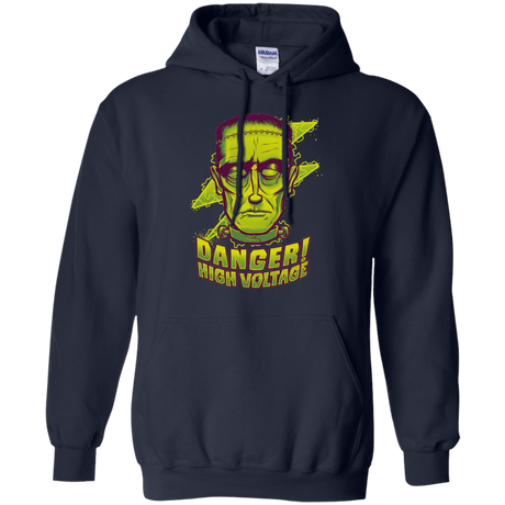 Sweatshirts Navy / Small HIGH VOLTAGE Pullover Hoodie