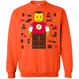 Sweatshirts Orange / Small Highly Illogical Crewneck Sweatshirt