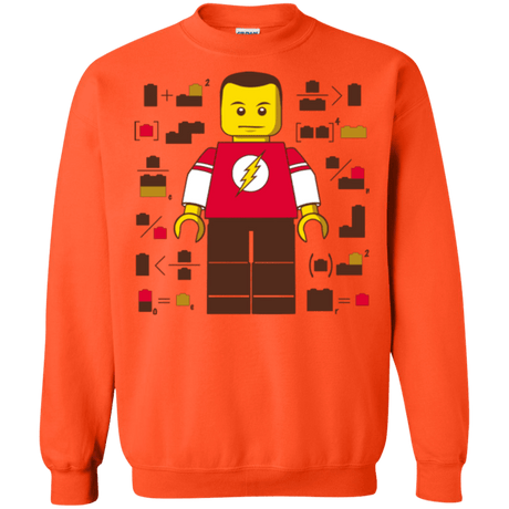 Sweatshirts Orange / Small Highly Illogical Crewneck Sweatshirt