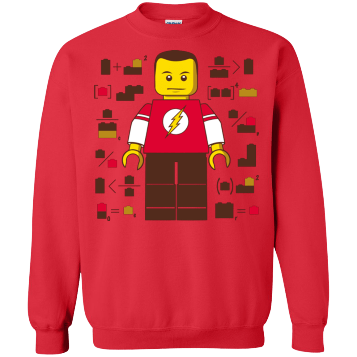 Sweatshirts Red / Small Highly Illogical Crewneck Sweatshirt