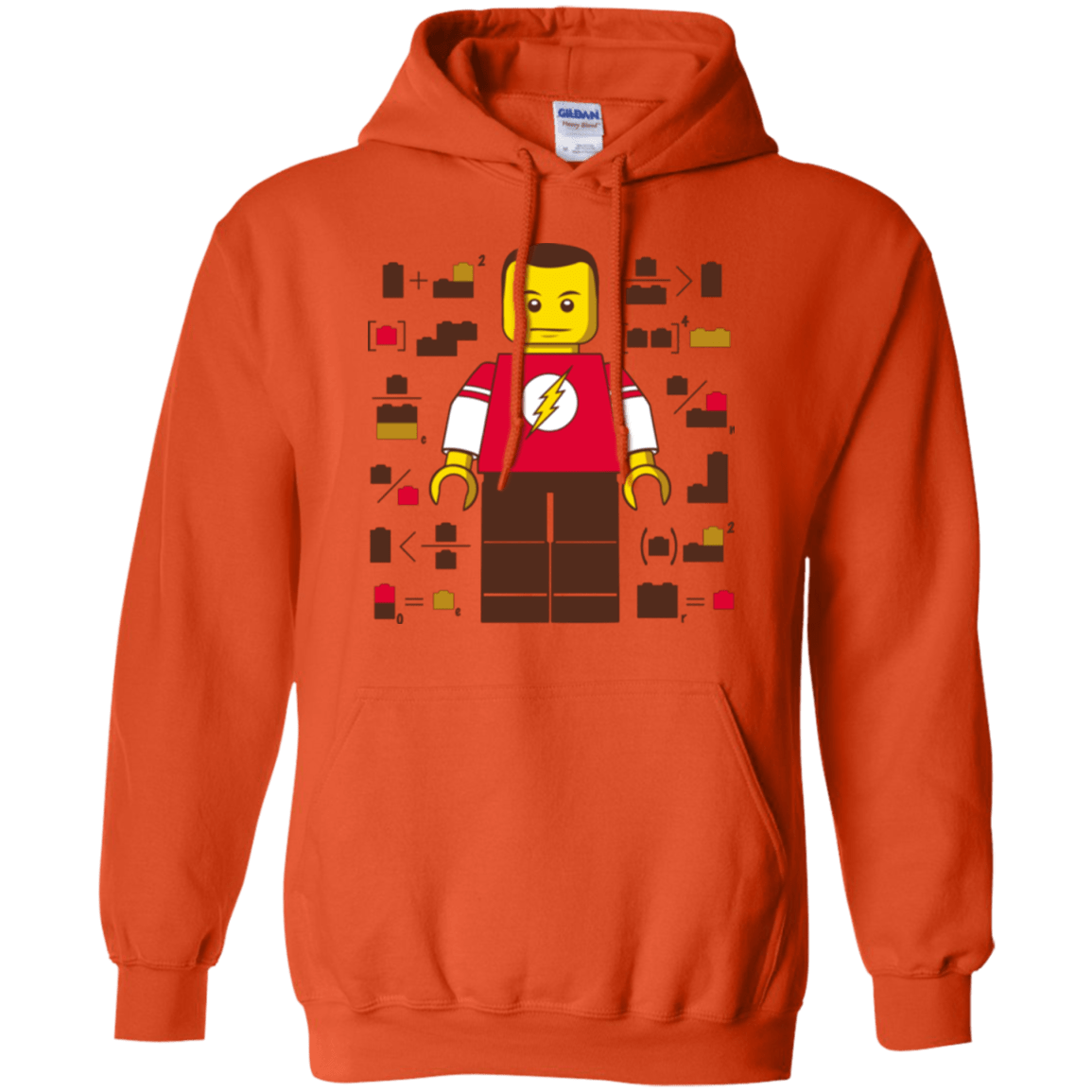 Sweatshirts Orange / Small Highly Illogical Pullover Hoodie