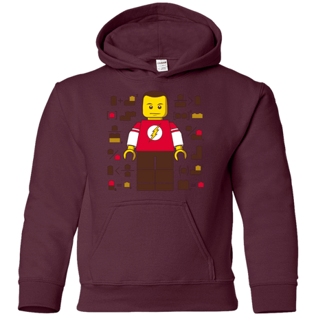 Sweatshirts Maroon / YS Highly Illogical Youth Hoodie