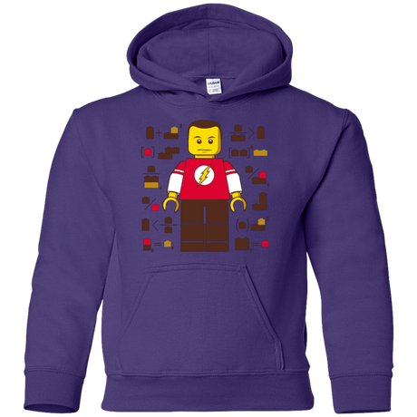 Sweatshirts Purple / YS Highly Illogical Youth Hoodie