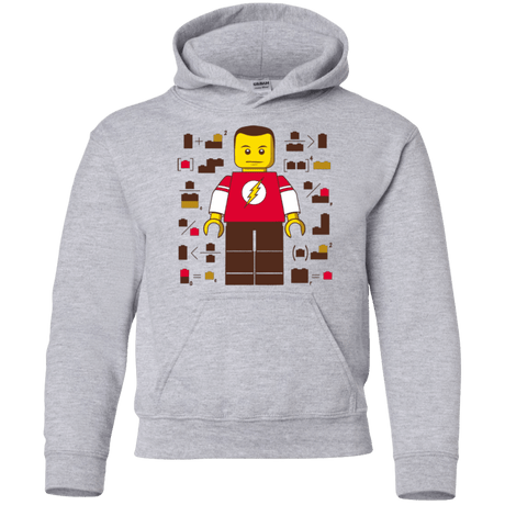 Sweatshirts Sport Grey / YS Highly Illogical Youth Hoodie