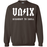 Sweatshirts Dark Chocolate / Small Highway to shell Crewneck Sweatshirt