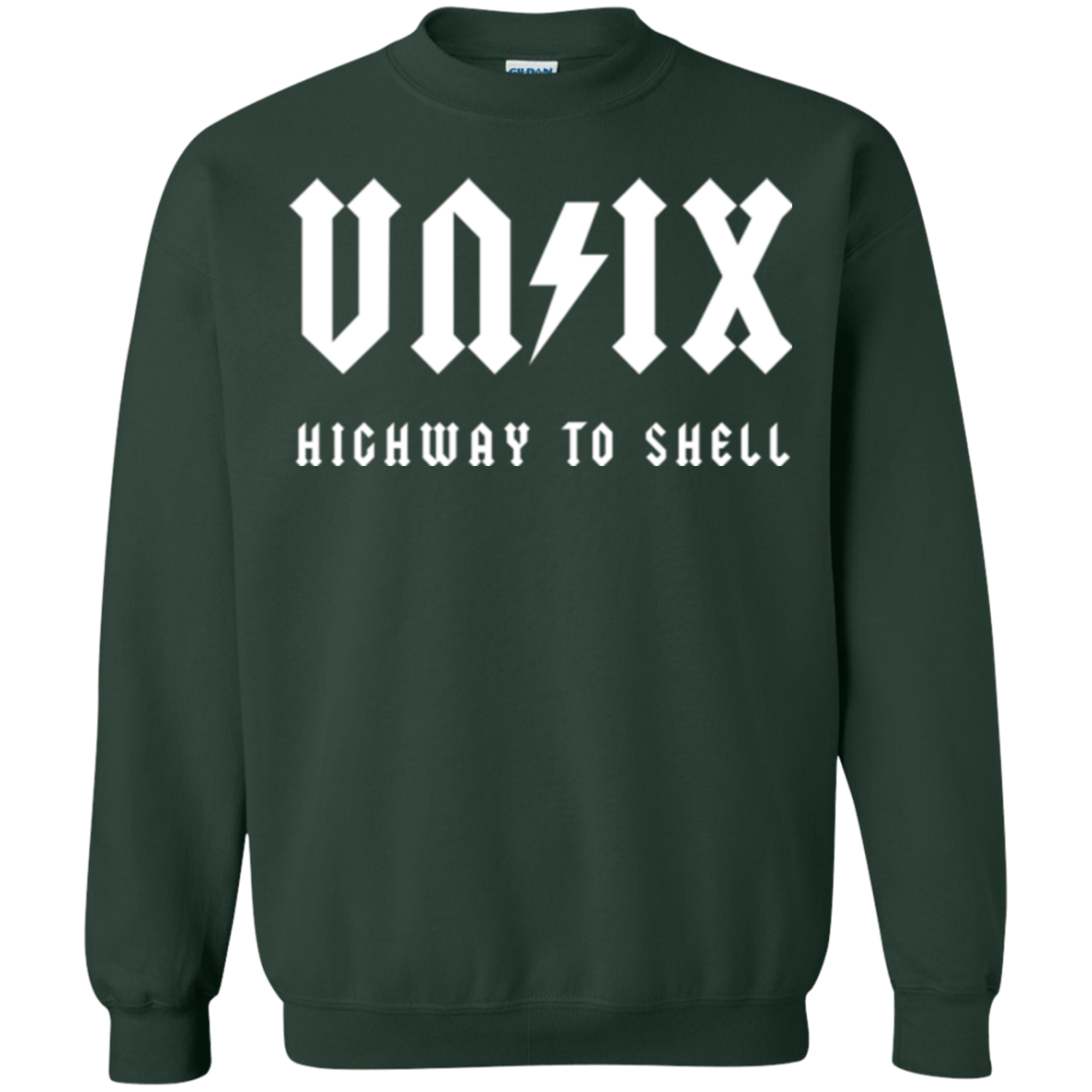 Sweatshirts Forest Green / Small Highway to shell Crewneck Sweatshirt