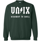 Sweatshirts Forest Green / Small Highway to shell Crewneck Sweatshirt