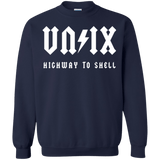 Sweatshirts Navy / Small Highway to shell Crewneck Sweatshirt