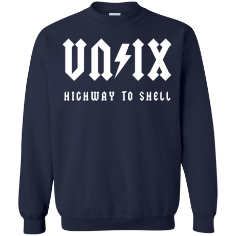 Sweatshirts Navy / Small Highway to shell Crewneck Sweatshirt