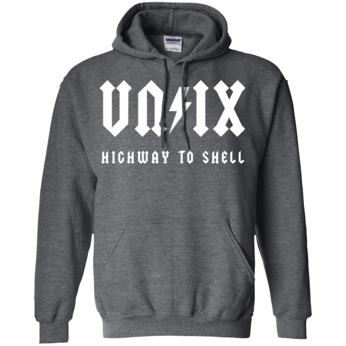 Sweatshirts Dark Heather / Small Highway to shell Pullover Hoodie