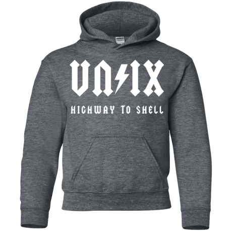 Sweatshirts Dark Heather / YS Highway to shell Youth Hoodie