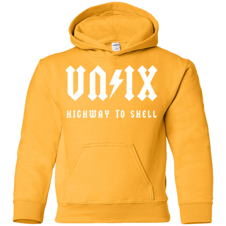 Sweatshirts Gold / YS Highway to shell Youth Hoodie