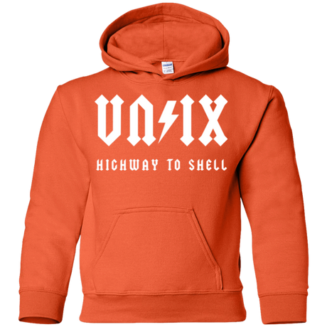 Sweatshirts Orange / YS Highway to shell Youth Hoodie