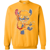 Sweatshirts Gold / Small Highway to Space Crewneck Sweatshirt