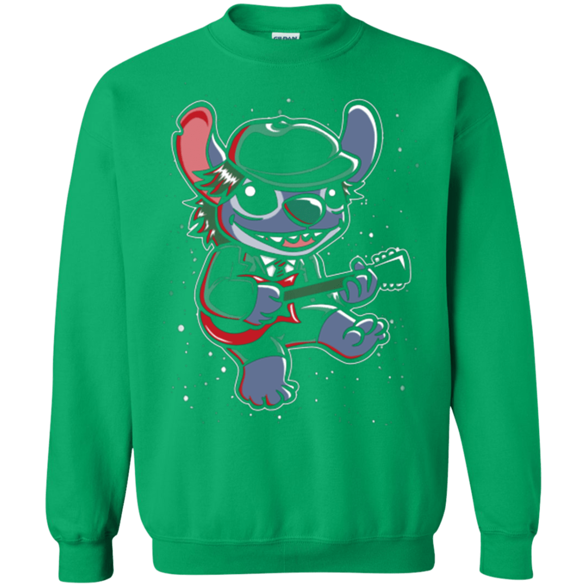 Sweatshirts Irish Green / Small Highway to Space Crewneck Sweatshirt